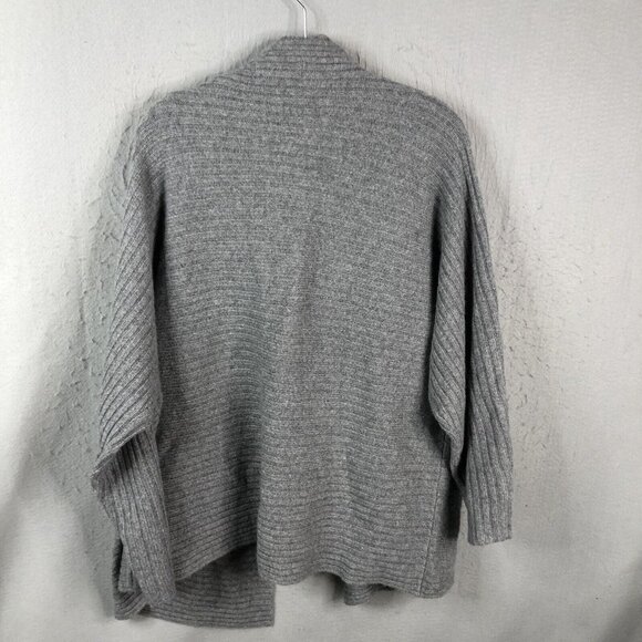 Modern Soul Cardigan Set Women 2X Plus Size Gray Ribbed Sweater Classic QVC NEW - Picture 2 of 16